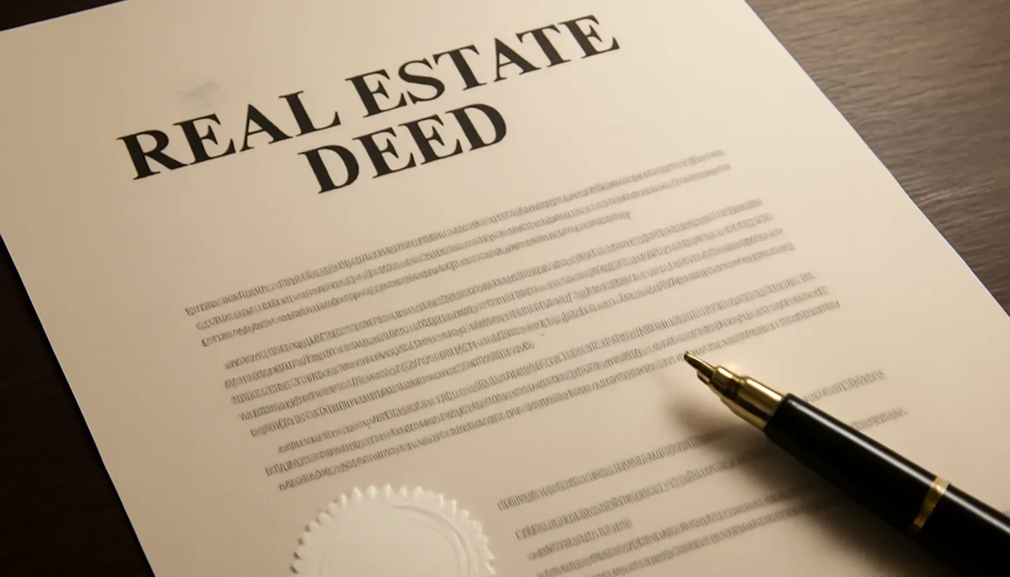 Deed and legal paperwork for a Montana land transaction