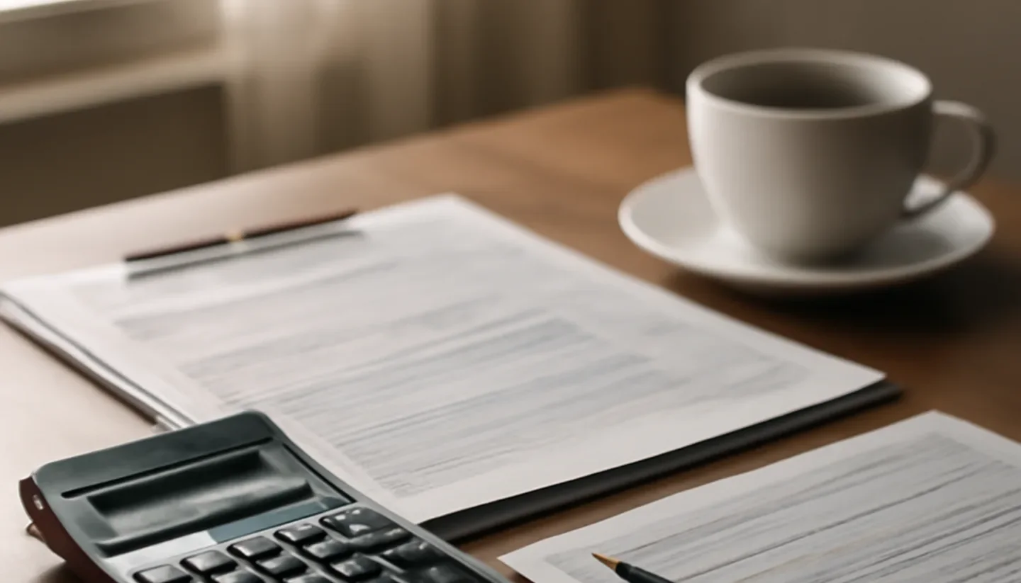 Calculator and closing documents for a Montana land sale